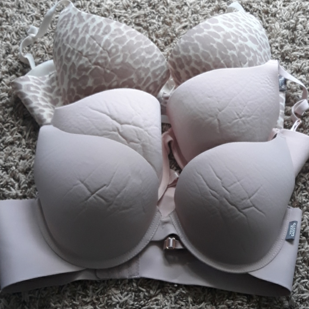 Vince Camuto set of 3 underwire bras